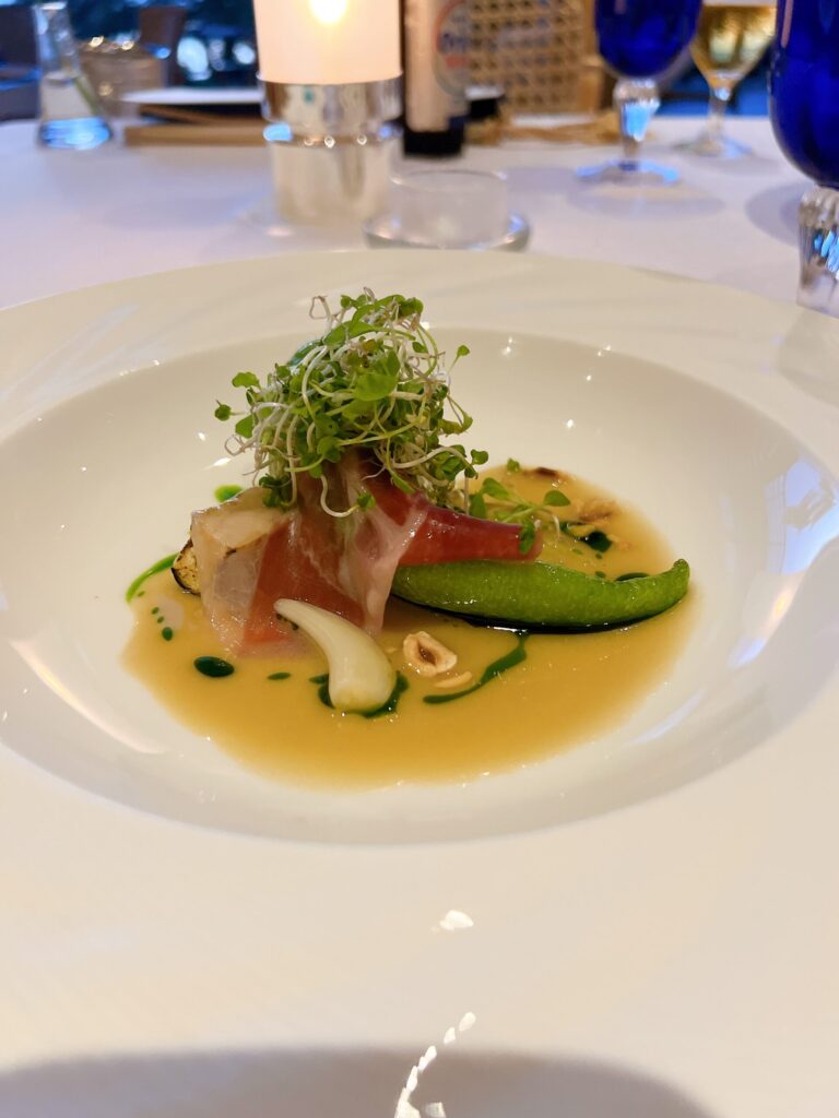 県産鮮魚の一皿