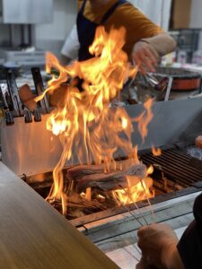 鰹の藁焼き