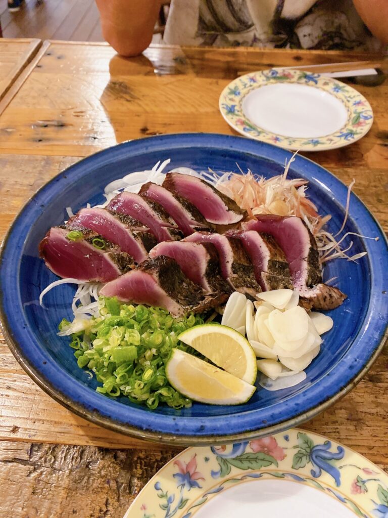 鰹の藁焼き