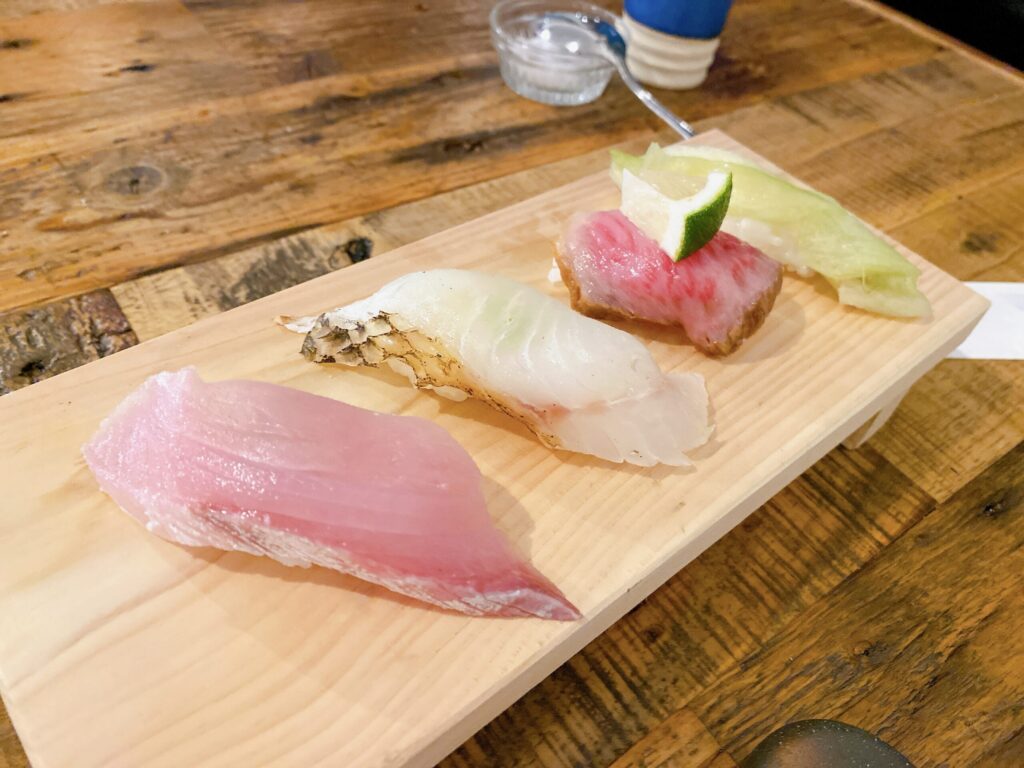 三色寿司