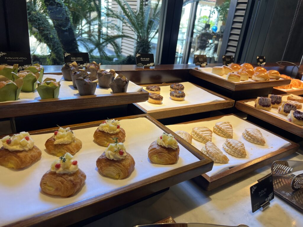 リッツカールトン沖縄　グスクの朝食ビュッフェ