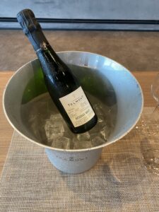 ウェルカムサービスのシャンパン