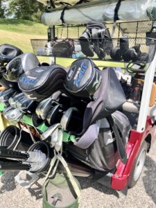 グランディ軽井沢ゴルフクラブの左利き用レンタルクラブ