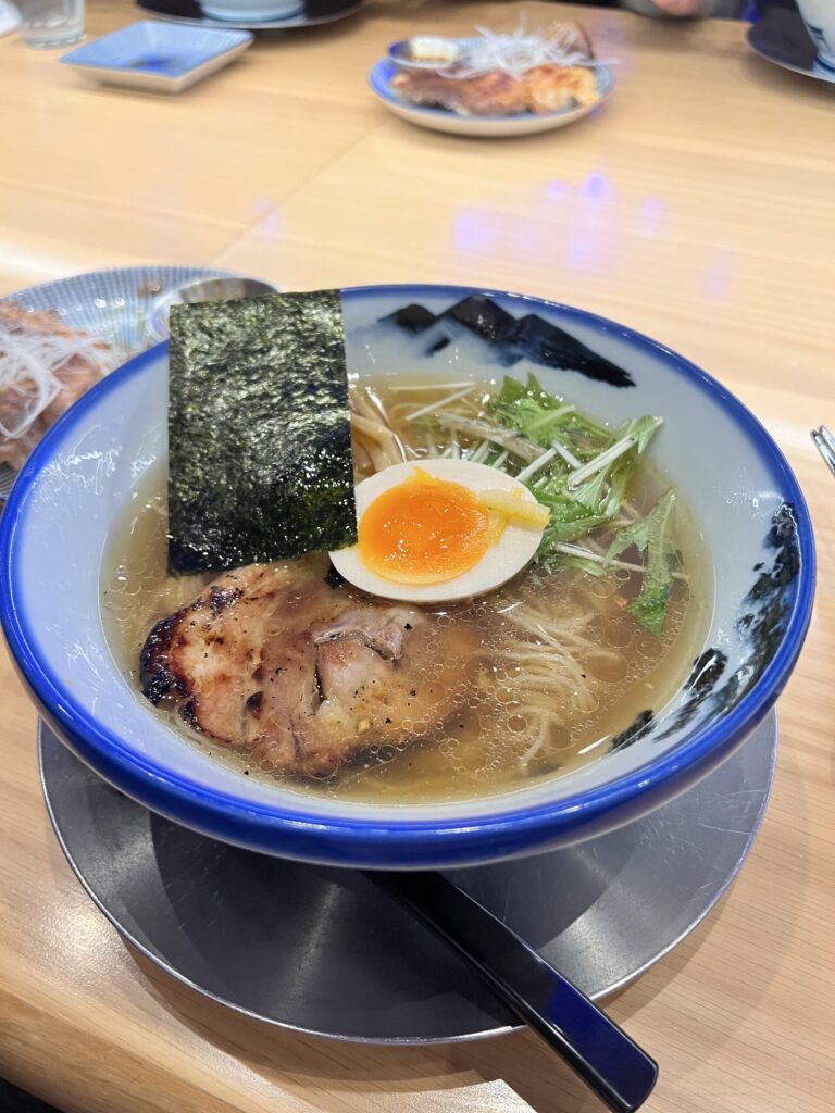 雪ニセコ 阿夫利ラーメン 柚子塩 / AFURI ramen yuzu shio at Setsu Niseko