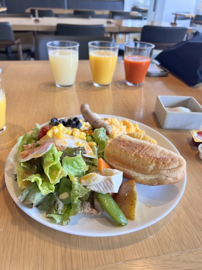雪ニセコの朝食プレート Setsu Niseko breakfast plate